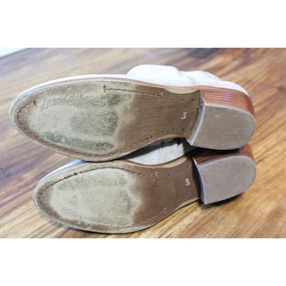 Sam Edelman Tan Suede Booties Size 6.5 Petty - Picture 9 of 9